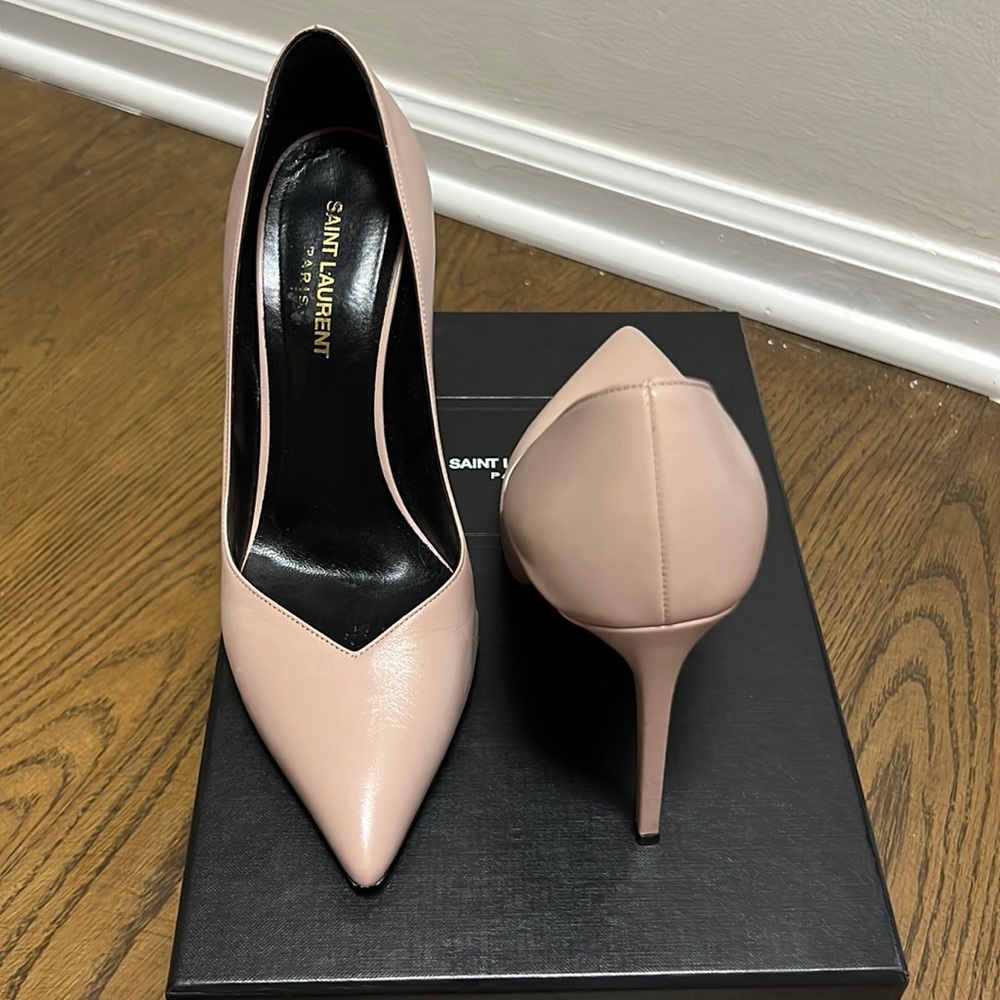 Saint Laurant Nude Heels